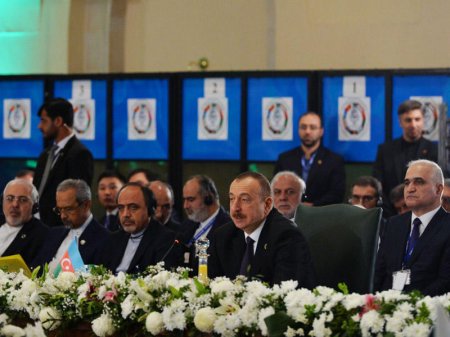 Prezident İlham Əliyev İslamabadda İqtisadi Əməkdaşlıq Təşkilatının 13-cü Sammitində iştirak edib