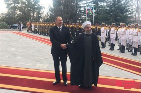 Prezident İlham Əliyevin İrana rəsmi səfəri başlayıb
