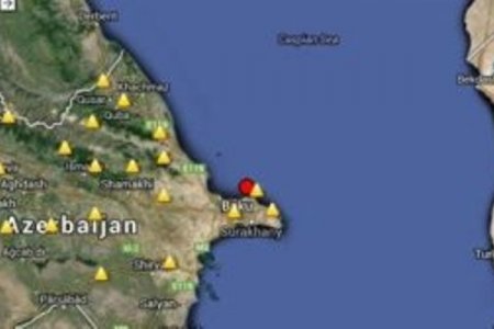 Xəzər dənizində zəlzələ olub