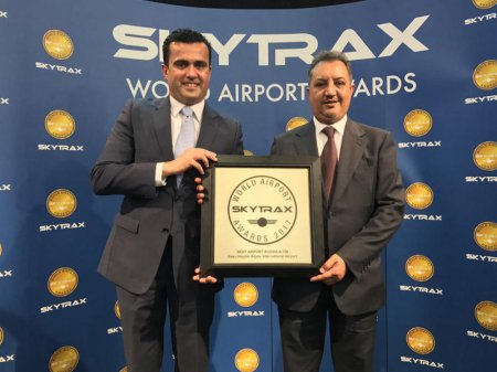 Heydər Əliyev Beynəlxalq Hava Limanı ən yaxşı seçildi - FOTO