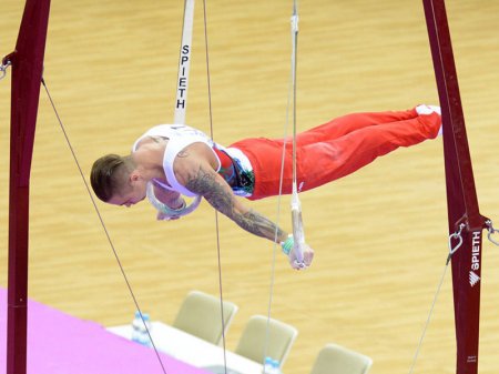 Bakıda idman gimnastikası üzrə Dünya Kuboku yarışının ilk günü başladı
