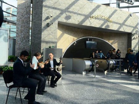 Bayram günlərində metro stansiyalarında konsert olacaq