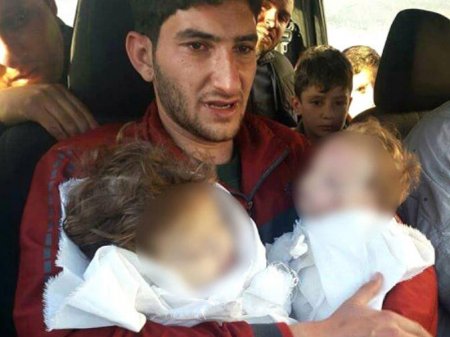 İnsanlıq dramı - Əkizlərini bağrına basıb dəfn etdi - VİDEO - FOTO