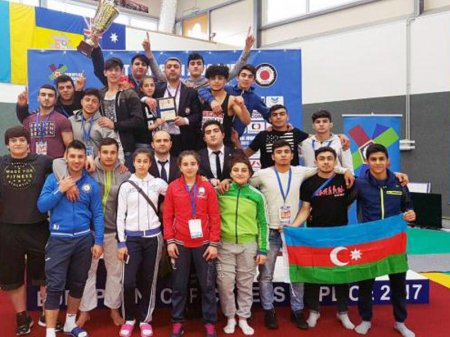 Cüdoçularımız Avropada 1-ci olublar - FOTO 