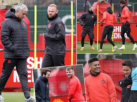 “Mançester Yunayted” Belçika səfərində, “Beşiktaş” “Lion”a qarşı - FOTO