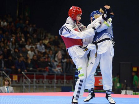 Qadın taekvandoçumuz yarımfinalda - Bakı-2017