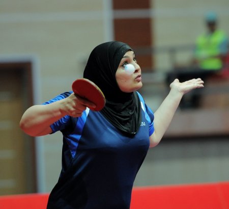 Stolüstü tennis yarışı: Qadın idmançılarımız finalda İran millisi ilə qarşılaşacaqlar