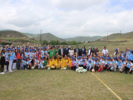 Xocalı uşaqları üçün futbol bayramı - FOTO