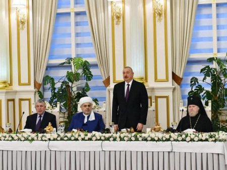 Azərbaycan Prezidenti: "Milli dəyərlər bizim üçün həmişə ən prioritet məsələ olmalıdır"
