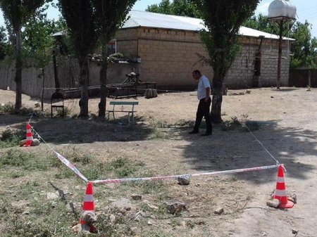 Özbəkistan səfiri ermənilərin təxribat törətdiyi Alxanlı kəndində olub